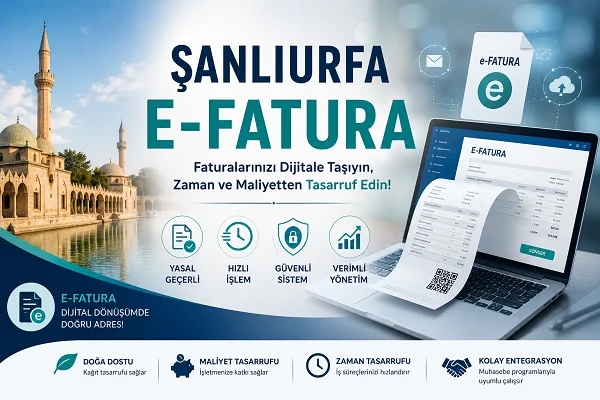 Şanlıurfa E-Fatura